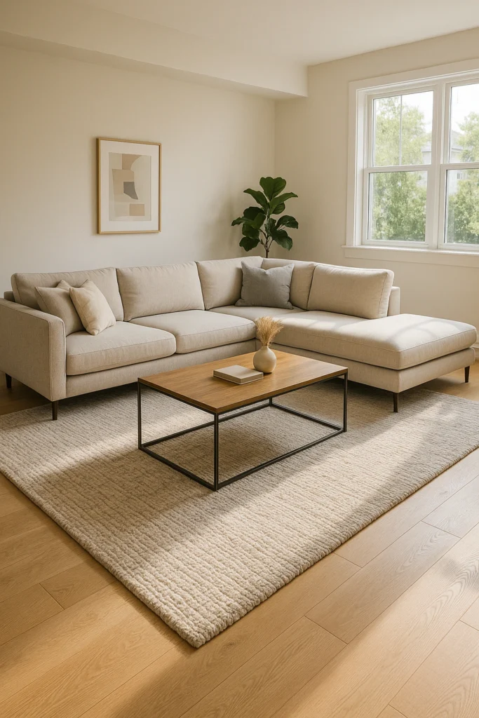 Use Rugs to Define Spaces