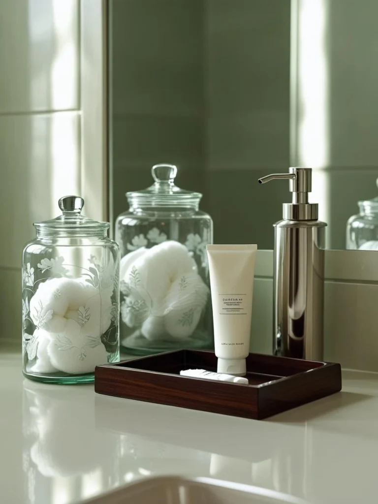 Use Stylish Containers and Organizers