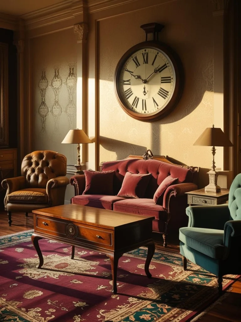 Vintage and Antique Wall Clocks for a Nostalgic Touch