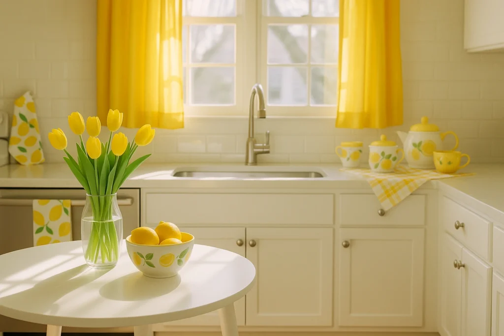 Yellow Kitchen Decor