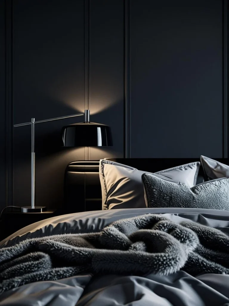 Black and Soft Grey: Modern and Moody