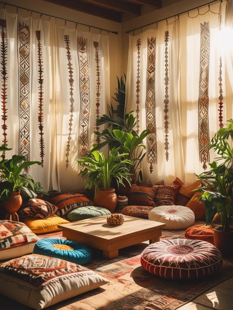 Boho Curtains: The Unsung Heroes of the Living Room