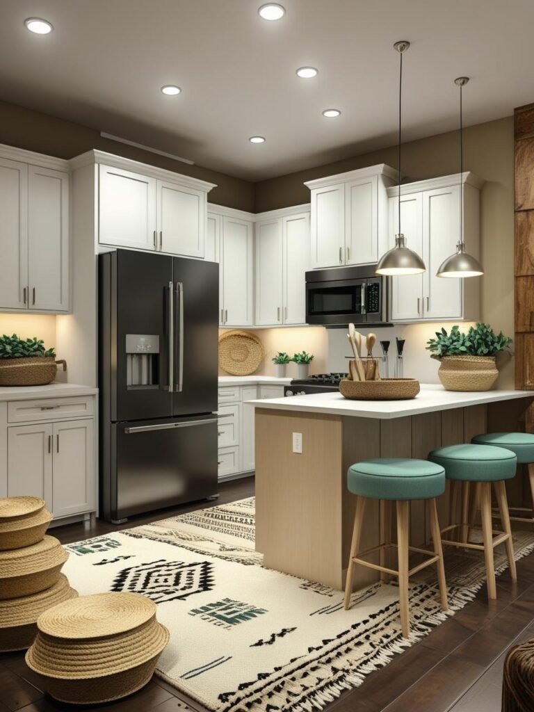 Combine Cozy with Modern for a Balanced Look