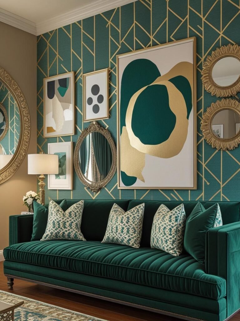 Combining Wallpaper with Other Design Elements