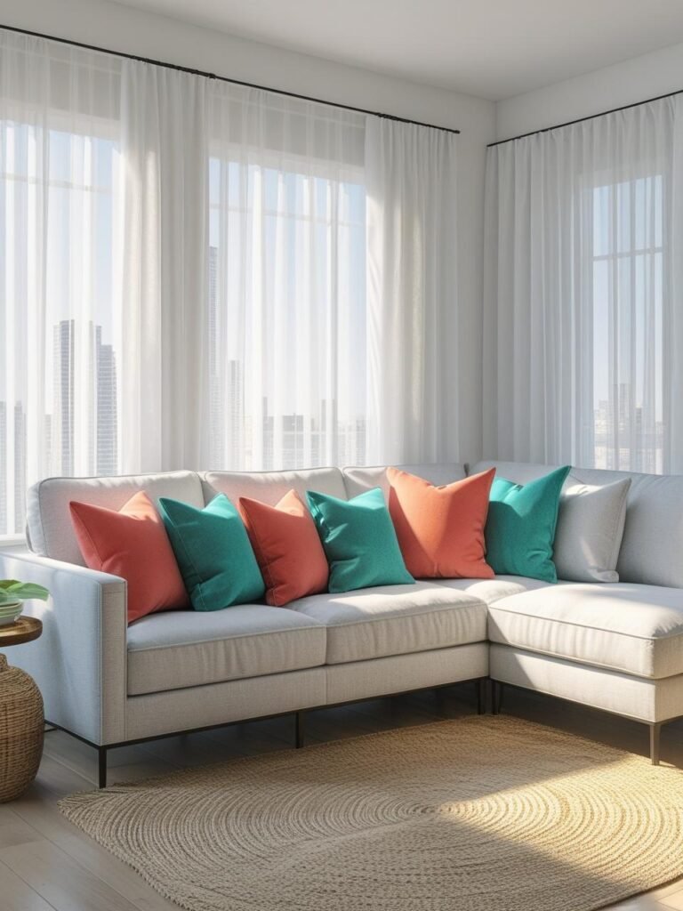 Crisp White for Small or Dim Rooms