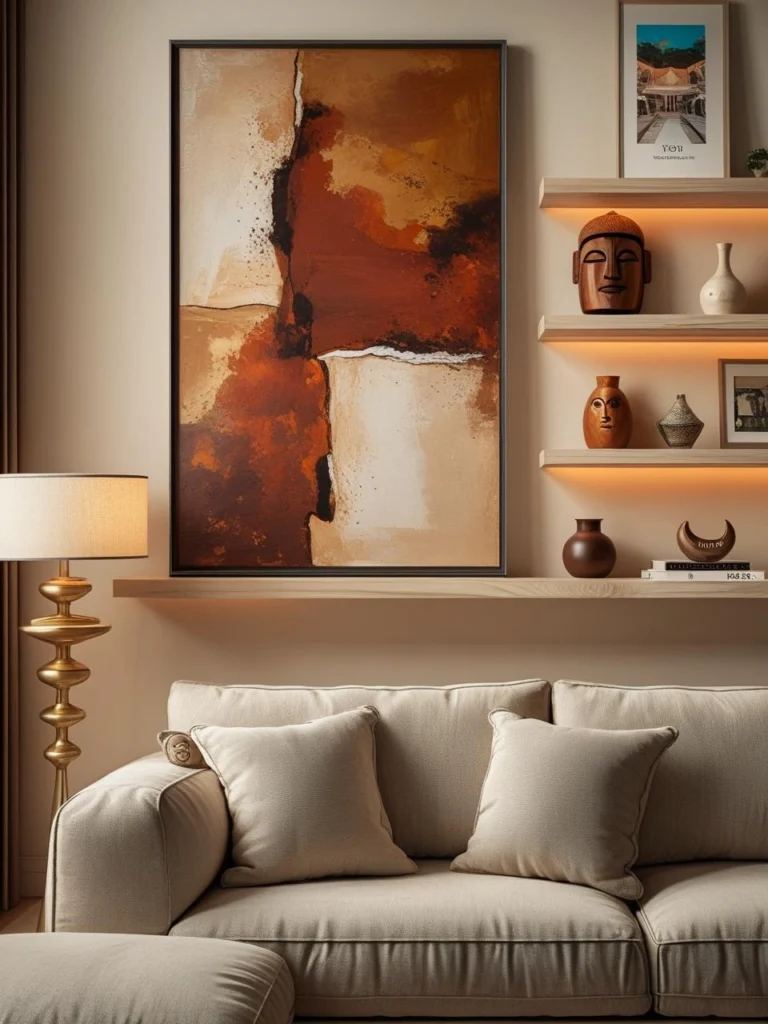 Curate Art and Personal Touches