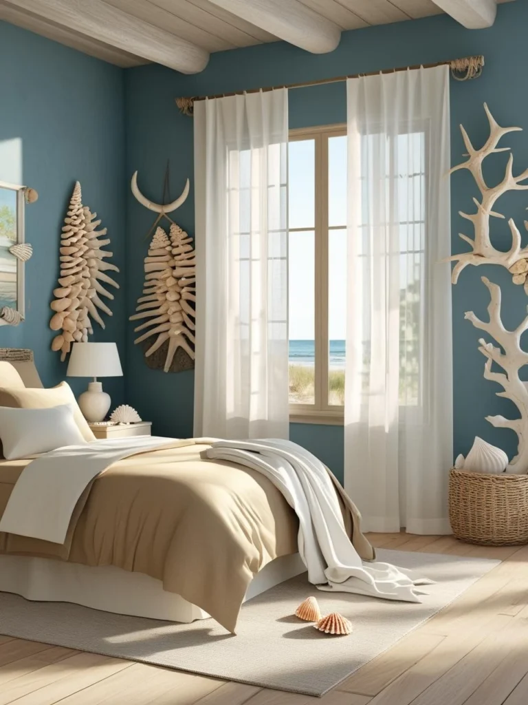 Dusty Blue and Tan: Calm Coastal Vibes