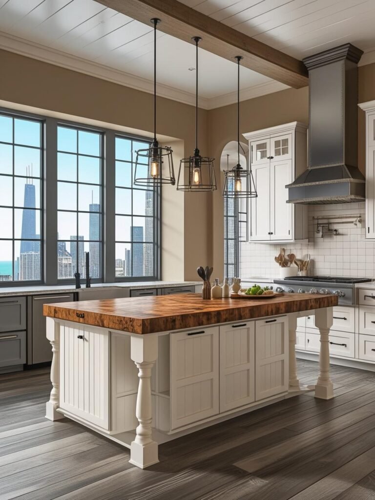 Farmhouse Kitchen Design for Chicago Homes