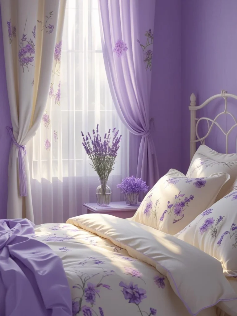 Lavender and Cream: Soft and Serene
