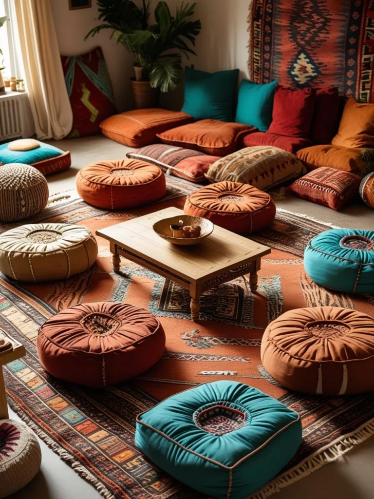 Low-Level Seating & Floor Cushions