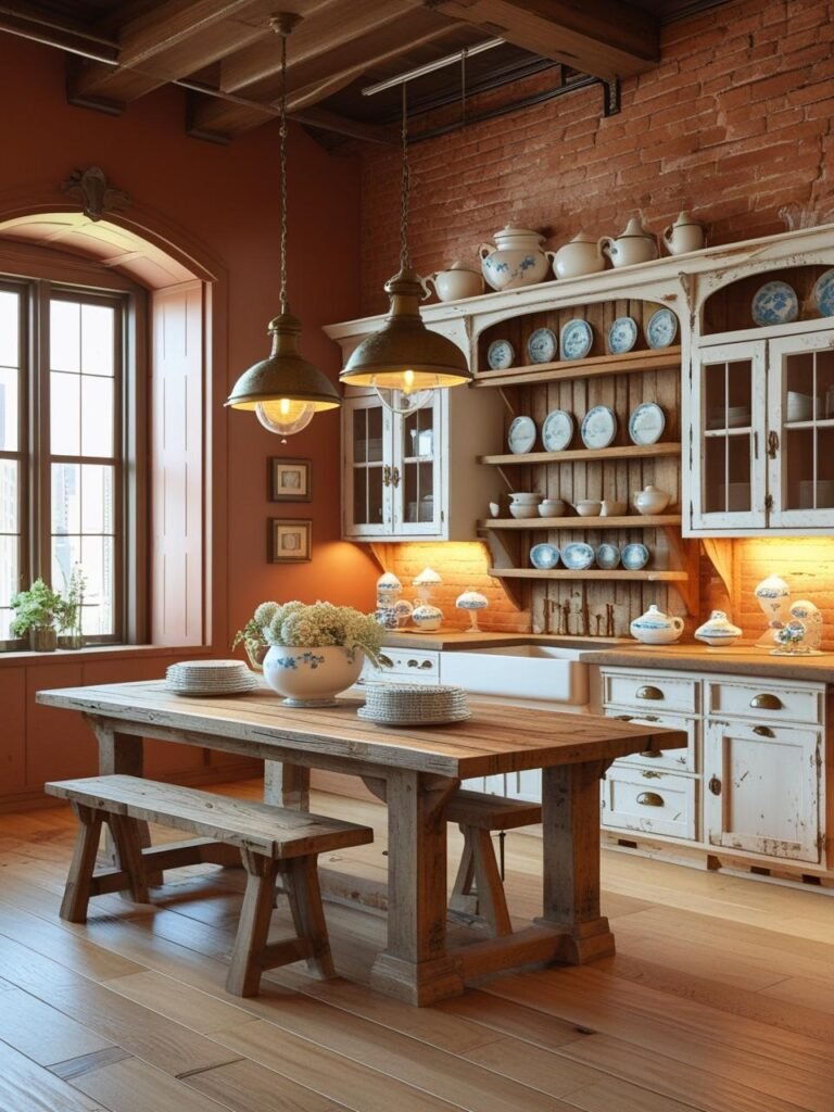Old Farmhouse Kitchen: Restoring Heritage Charm