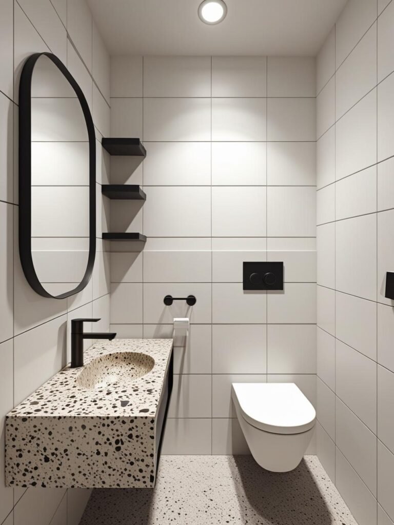 Sleek Wall-Mounted Fixtures = More Floor Space