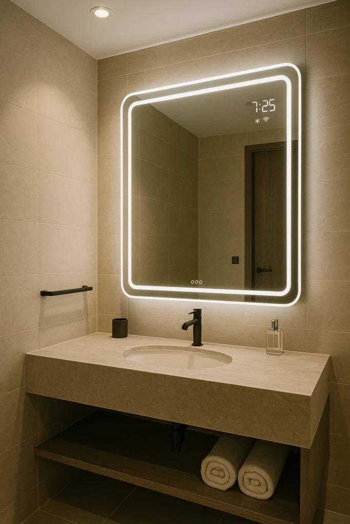 Smart Mirrors with Built-in Features