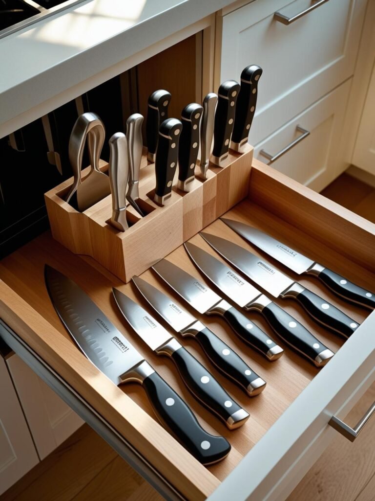 Store Utensils Horizontally