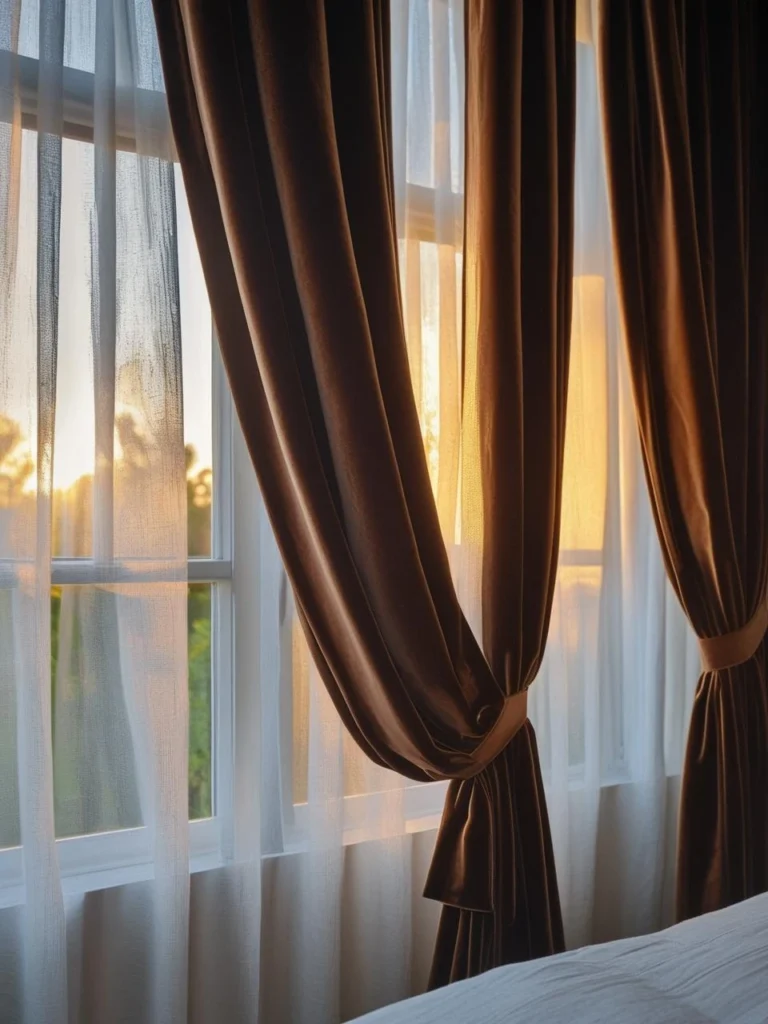 Use Curtains for Warmth and Style