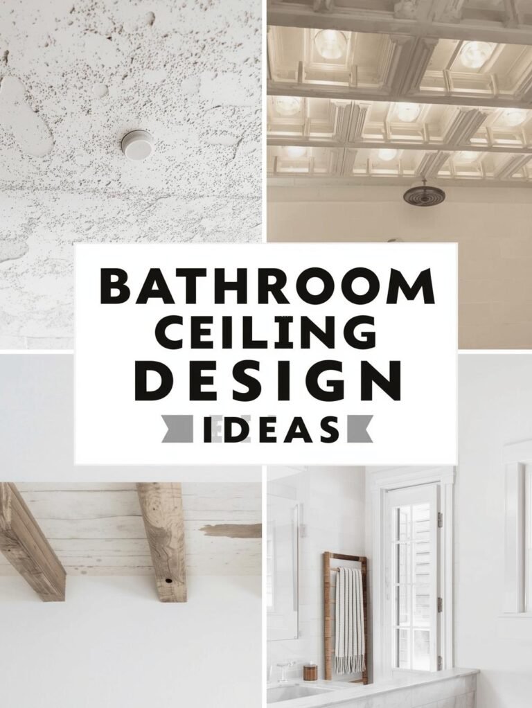 Bathroom Ceiling Design Ideas