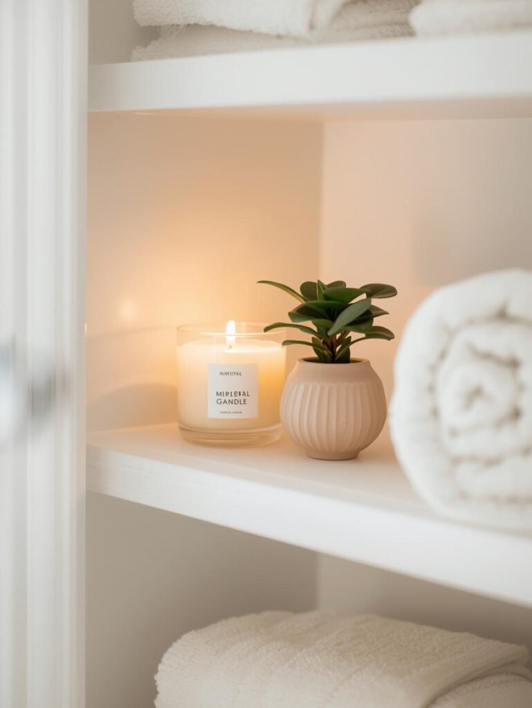 Embrace Minimalist Shelf Styling