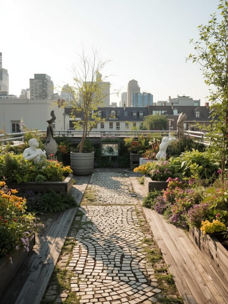 Flooring, Pathways & Decorative Features