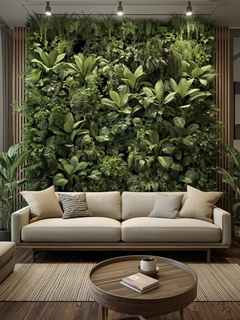 Green Walls and Vertical Gardens