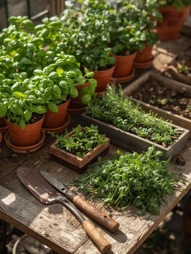 Herb & Edible Gardens