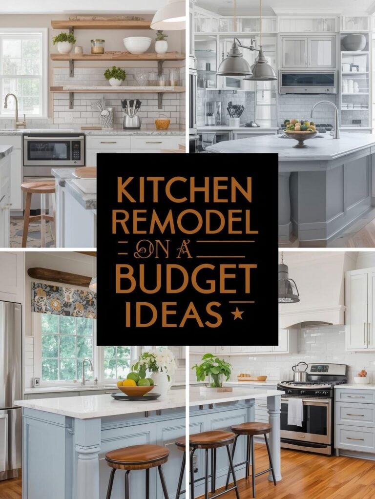 Kitchen Remodel on a Budget Ideas