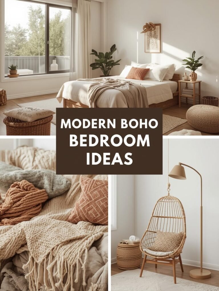 Modern Boho Bedroom Ideas