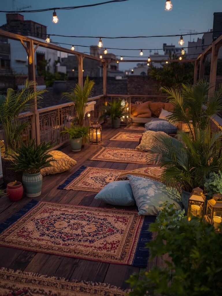 Rooftop Terrace Decor Style Meets Comfort