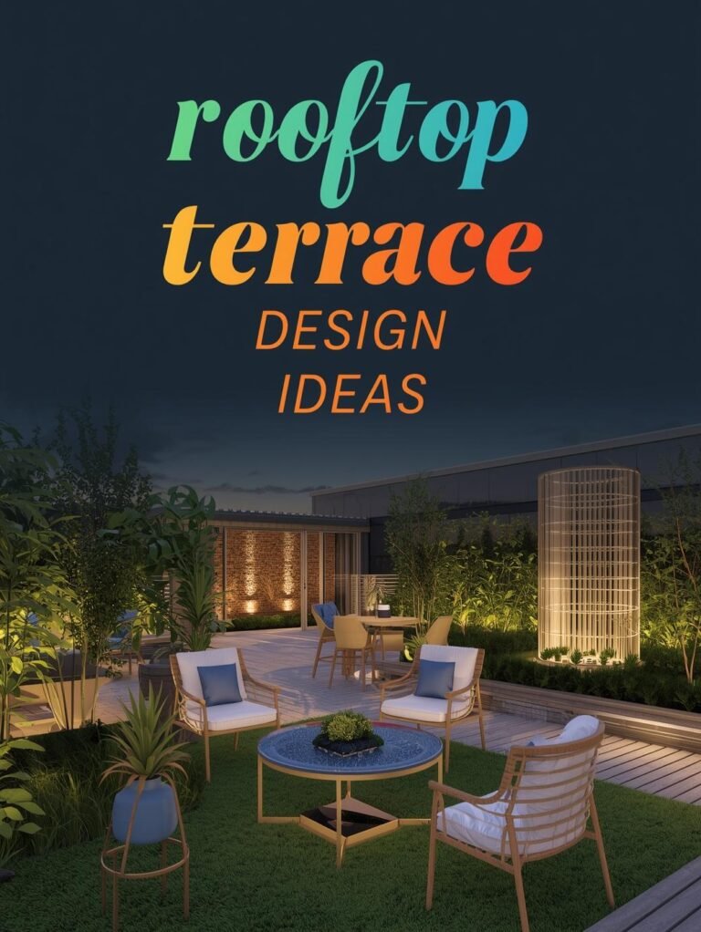 Rooftop Terrace Design Ideas