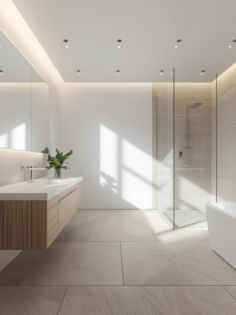 Sleek Minimalist White Ceilings
