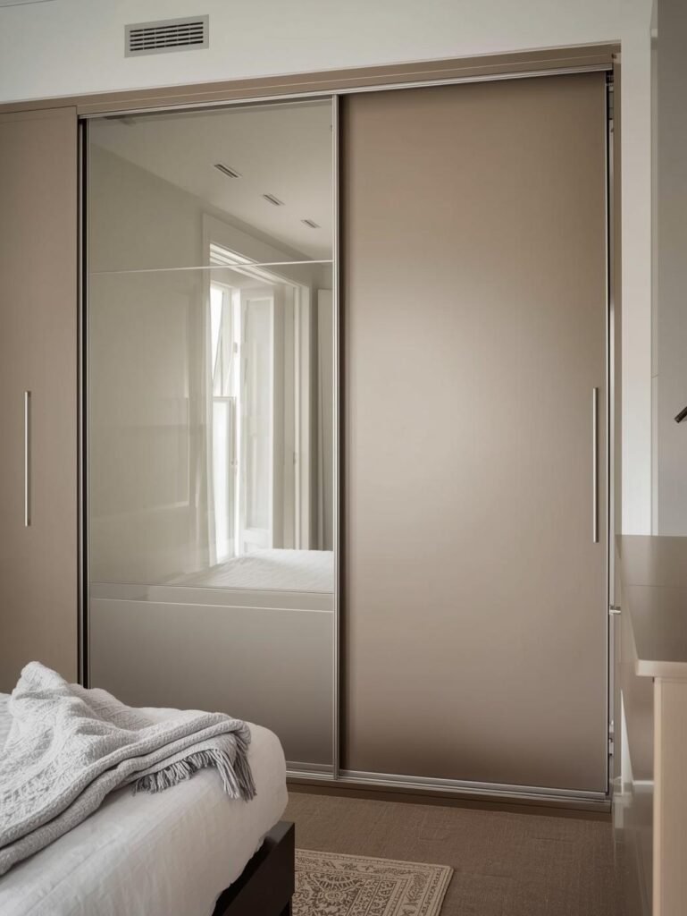 Sliding Wardrobe Color Ideas Bedroom