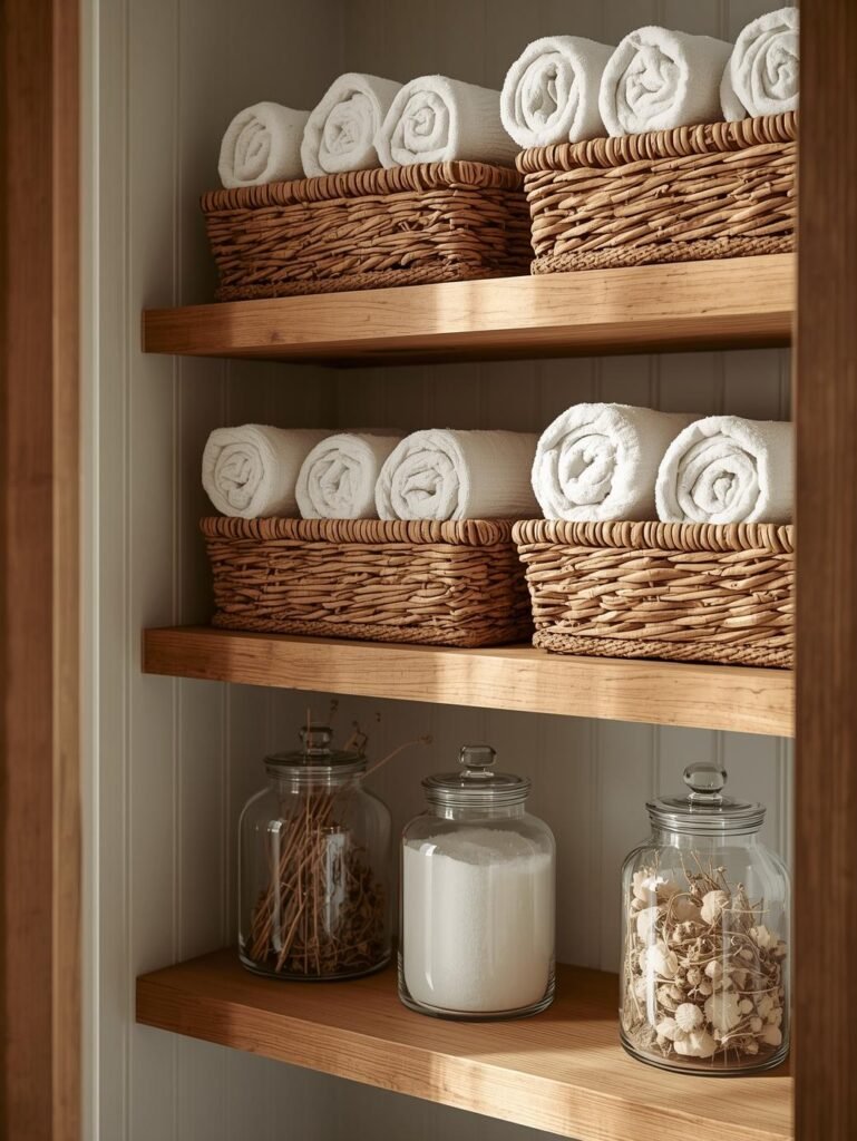 Use Baskets to Stay Organized